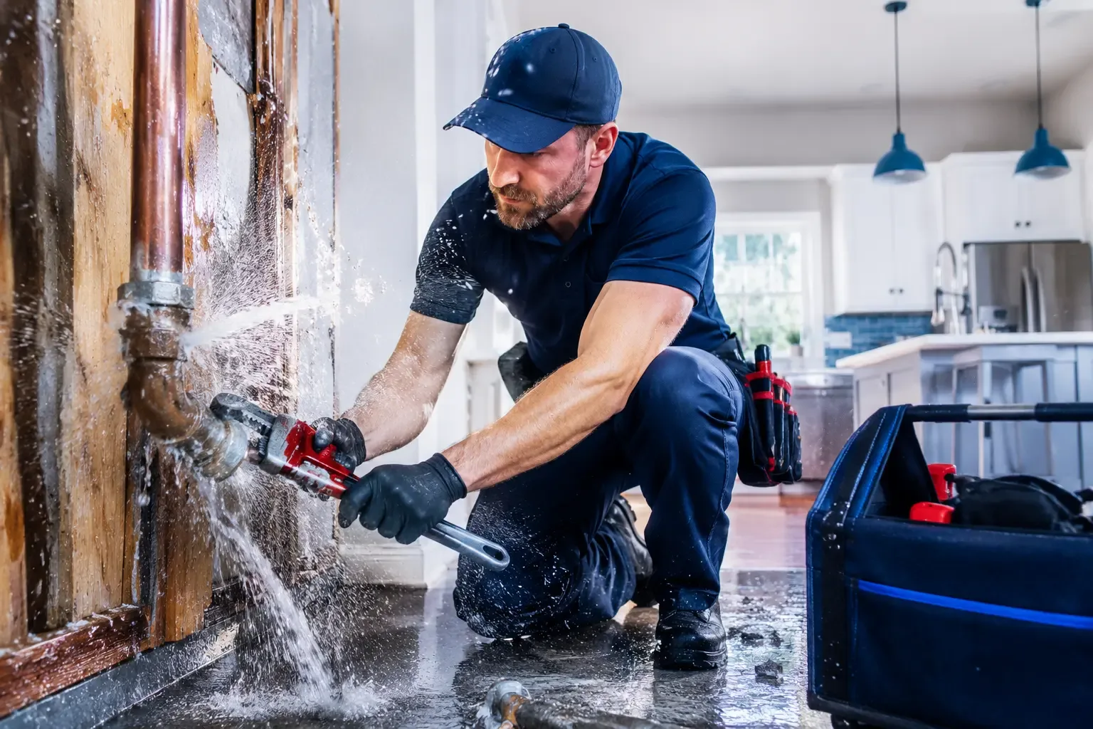 Local emergency pipe repair professionals in Mustang, OK